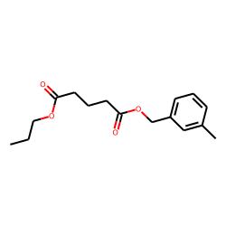 Glutaric acid, 3-methylbenzyl propyl ester