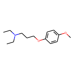 N,n-diethyl-p-methoxy-phenoxy propylamine