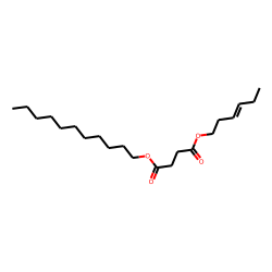 Succinic acid, cis-hex-3-enyl undecyl ester