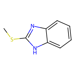 1H-benzimidazole, 2-(methylthio)-