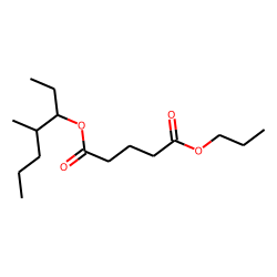 Glutaric acid, 4-methylhept-3-yl propyl ester