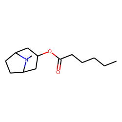 3-Hexanoyloxytropane