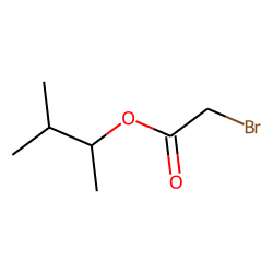 Acetic acid, bromo, 1,2-dimethylpropyl ester