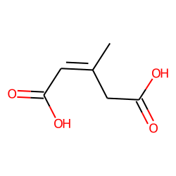3-Methyl-delta^2-penten-1,5-dioic acid