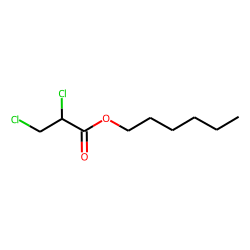 Hexyl 2,3-dichloropropanoate