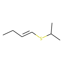 1-Butene, 1-[(1-methylethyl)thio]-, (E)-