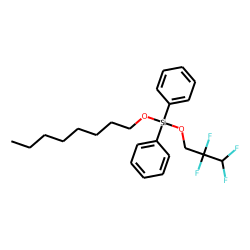 Silane, diphenyloctyloxy(2,2,3,3-tetrafluoropropoxy)-