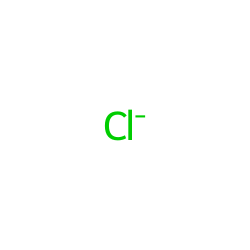 Chlorine anion