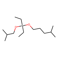 Silane, diethylisobutoxyisohexyloxy-