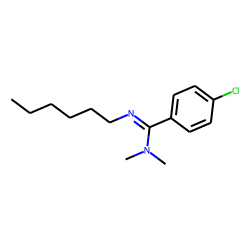 N,N-Dimethyl-N'-hexyl-p-chlorobenzamidine