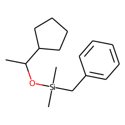 1-Cyclopentylethanol, benzyldimethylsilyl ether