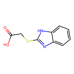(2-Benzimidazolylthio)-acetic acid