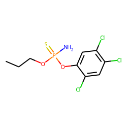 O-propyl o-(2,4,5-trichlorophenyl) amidothiophosphate