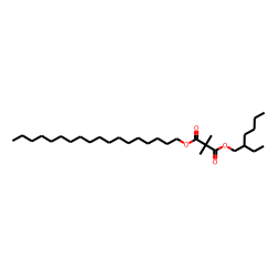 Dimethylmalonic acid, 2-ethylhexyl octadecyl ester