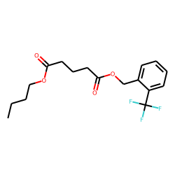Glutaric acid, butyl 2-(trifluoromethyl)benzyl ester