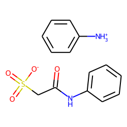 Methane sulfonic acid, phenylcarbamoyl-, aniline salt