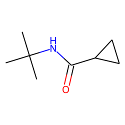 cyclopropanecarboxamide, N-tert.-butyl