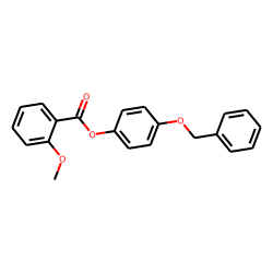o-Anisic acid, 4-benzyloxyphenyl ester