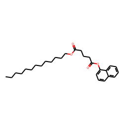 Glutaric acid, 1-naphthyl tridecyl ester