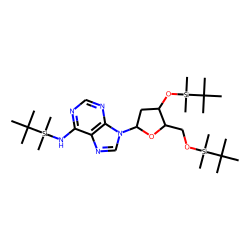 2'-Deoxyadenosine, 3',5',N6-tris(O-TBDMSi)