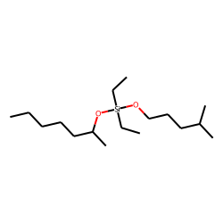 Silane, diethyl(2-heptyloxy)isohexyloxy-