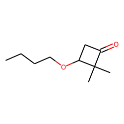 3-Butoxy-2,2-dimethylcyclobutanone