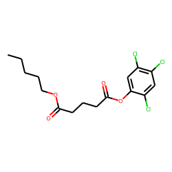 Glutaric acid, pentyl 2,4,5-trichlorophenyl ester