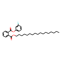 Phthalic acid, 3-fluorophenyl heptadecyl ester