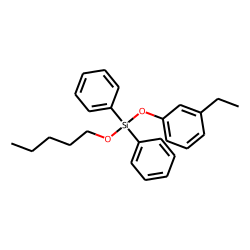 Silane, diphenyl(3-ethylphenoxy)pentyloxy-