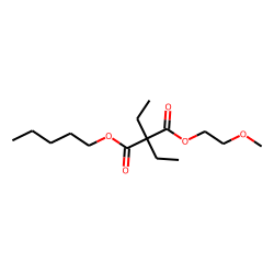 Diethylmalonic acid, 2-methoxyethyl pentyl ester