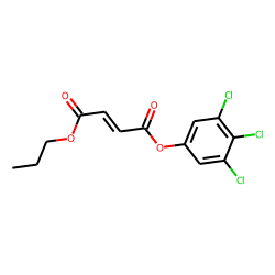 Fumaric acid, propyl 3,4,5-trichlorophenyl ester