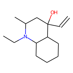 4-Quinolinol,4-ethenyl-1-ethyldecahydro-2-methyl-(2«alpha»,4«alpha»,4a«alpha»,8a«beta»)