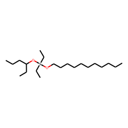 Silane, diethyl(3-hexyloxy)undecyloxy-