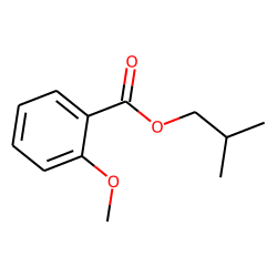 2-Methoxybenzoic acid, 2-methylpropyl ester