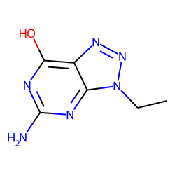 3H-v-triazolo[4,5-d]pyrimidine, 5-amino-3-ethyl-7-hydroxy-