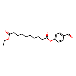 Sebacic acid, ethyl 4-formylphenyl ester