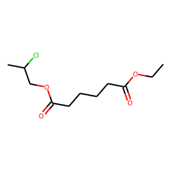 Adipic acid, 2-chloropropyl ethyl ester