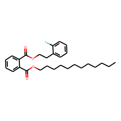 Phthalic acid, dodecyl 2-(2-fluorophenyl)ethyl ester