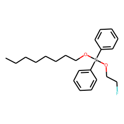 Silane, diphenyl(2-fluoroethoxy)octyloxy-