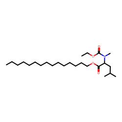L-Leucine, N-ethoxycarbonyl-N-methyl-, pentadecyl ester