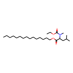 l-Leucine, N-ethoxycarbonyl-N-methyl-, pentadecyl ester