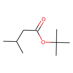 Butanoic acid, 3-methyl, 1,1-dimethylethyl ester