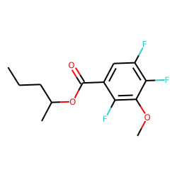 2,4,5-Trifluoro-3-methoxybenzoic acid, 2-pentyl ester
