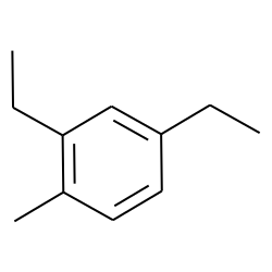Benzene, 2,4-diethyl-1-methyl-