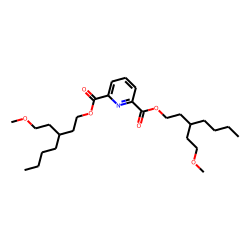 2,6-Pyridinedicarboxylic acid, di(3-(2-methoxyethyl)heptyl) ester