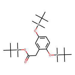 Homogentisic acid, TBDMS