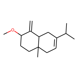 Eudesma-4(15),7-dien-3«beta»-yl methyl ether