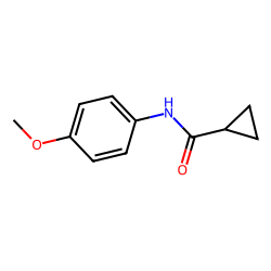 Cyclopropanecarboxamide, n-(4-methoxyphenyl)-