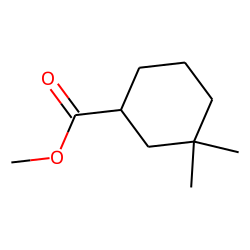 methyl 3,3-dimethylcyclohexanecarboxylate