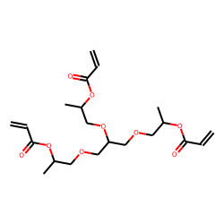 tri-propoxylated glycerol triacrylate (Acrylic acid 2-[2,3-bis-(2-acryloyloxy-propoxy)-propoxy]-1-methyl-ethyl ester)